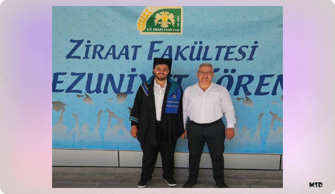 İsa Çalkar mezun oldu 2